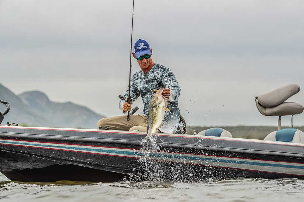 Brandon Cobb fishing