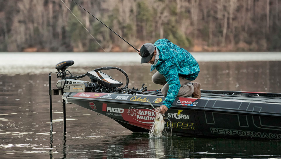 Brandon Palaniuk bass fishing