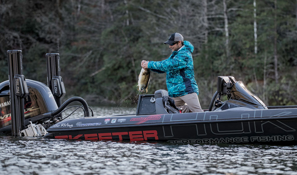 Brandon Palaniuk bass fishing