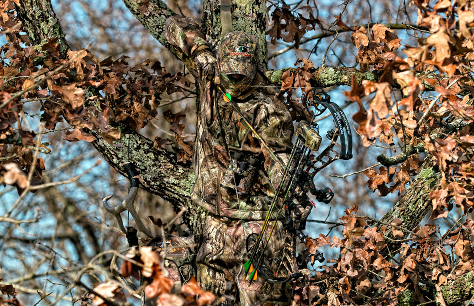 bowhunter in Break-Up Country