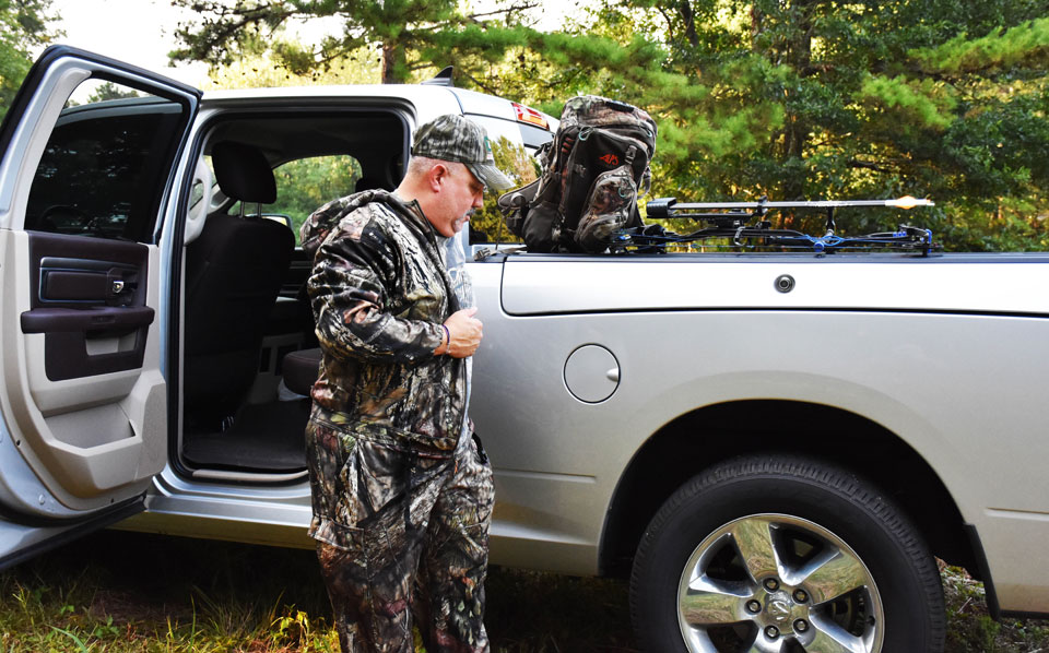 hunting apparel in the heat