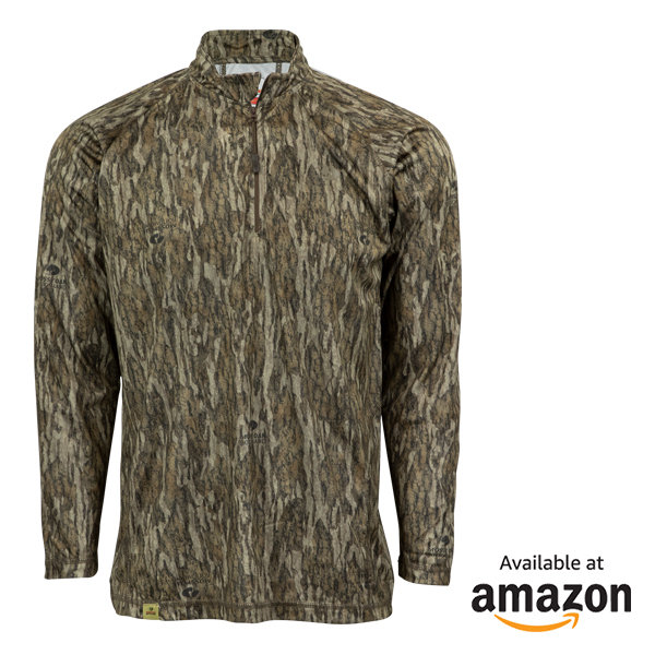 quarter zip hunting shirt