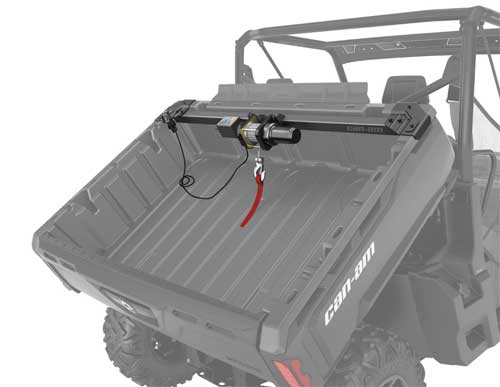 can-am defender cargo winch