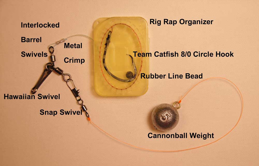 Catfishing bumping rig