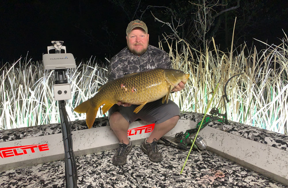 Chuck Belmore bowfisherman