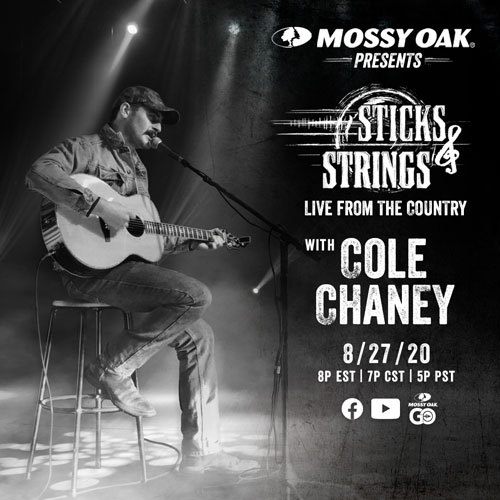 Mossy Oak Sticks & Strings Cole Chaney
