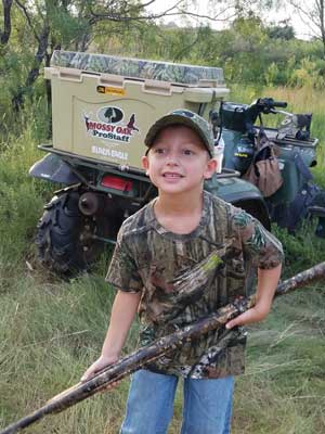 Colton Jones turkey hunt