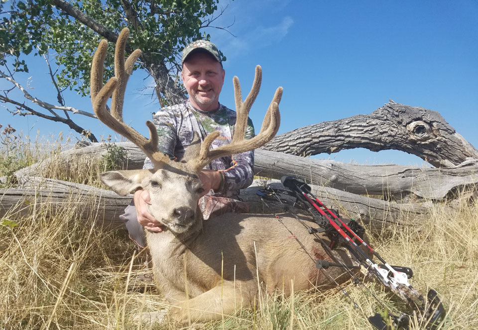 DJ Randolph mule deer buck