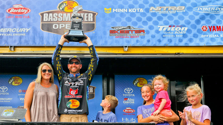 Ott DeFoe Bassmaster Eastern Open Winner