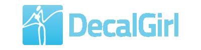 Decal girl logo