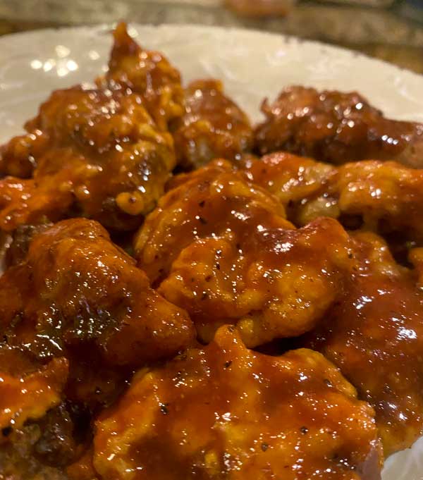 Dove BBQ Style wings
