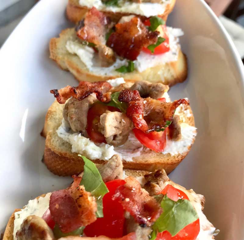 Dove Bruschetta recipe