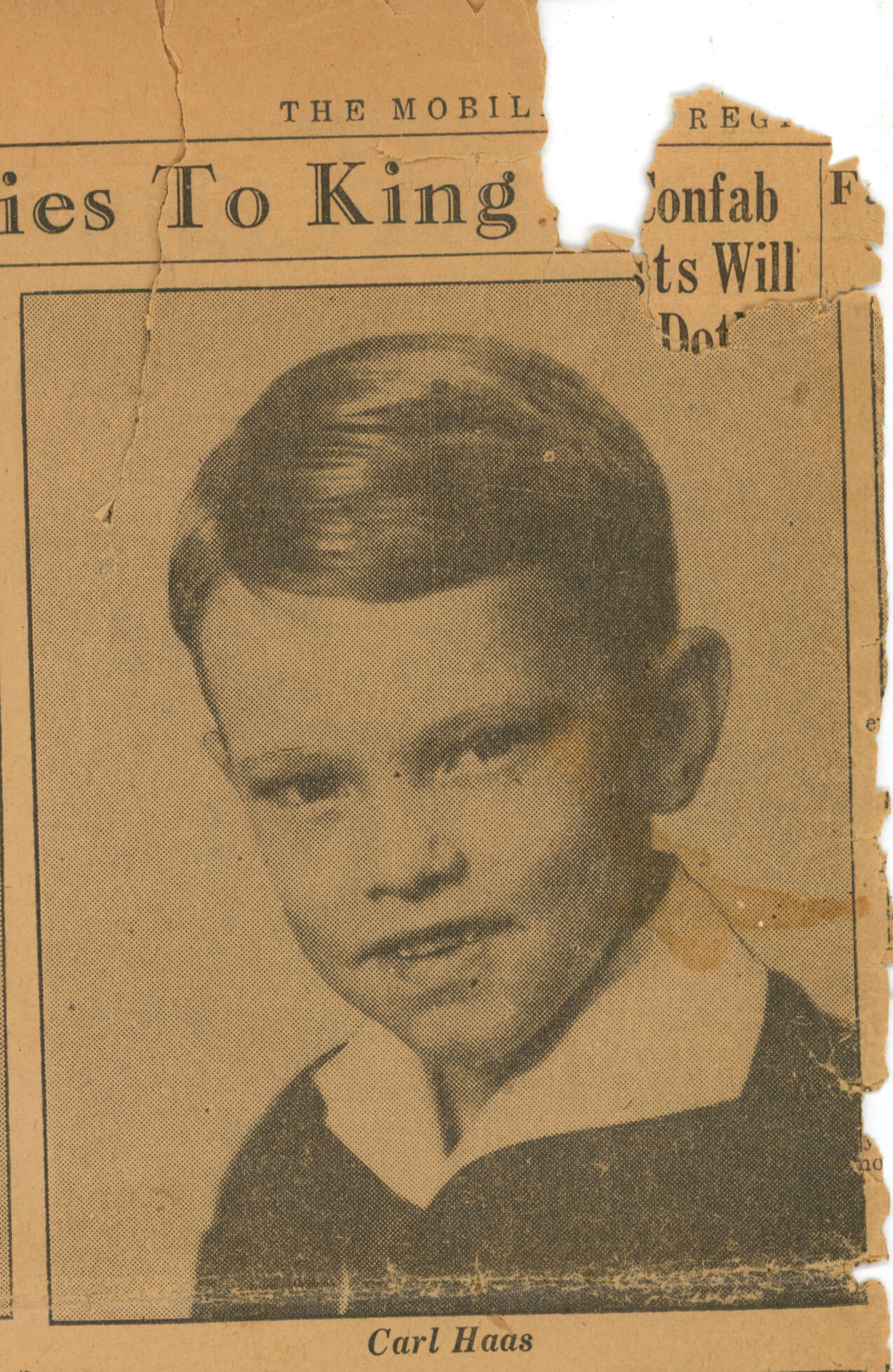 mr fox newspaper clipping