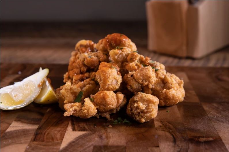 fried alligator