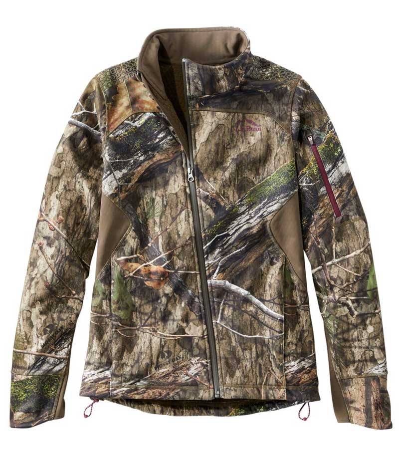 Women's camo jacket LL Bean