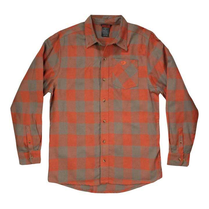 Mossy Oak plaid flannel shirt