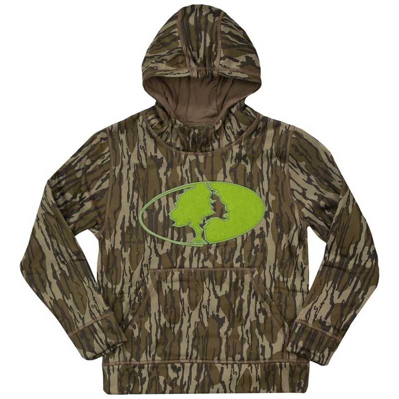 Mossy Oak logo kids hoodie