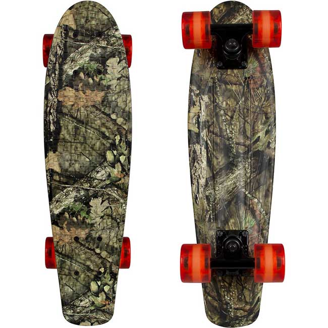 camo skateboard