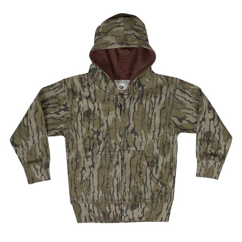 kids zip up bottomland hoodie