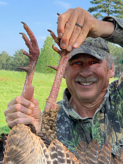 Hank Parker turkey spurs