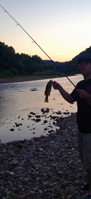 Heath Wood River Fishing