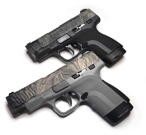 Honor Defense NRA Mossy Oak Overwatch pistols