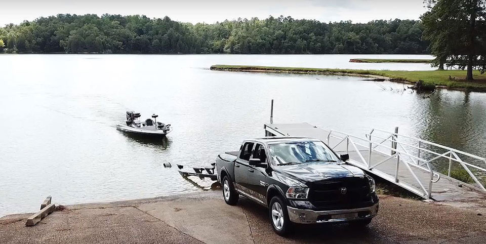 launching a boat