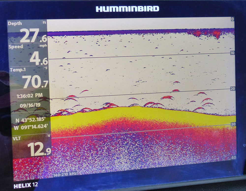 Humminbird depth finder