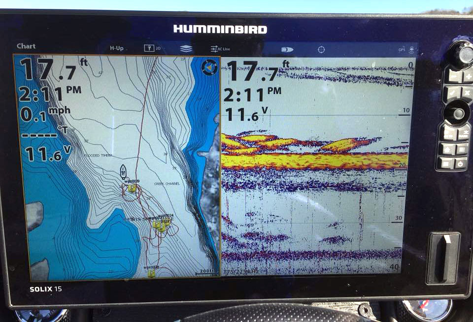 Humminbird screen