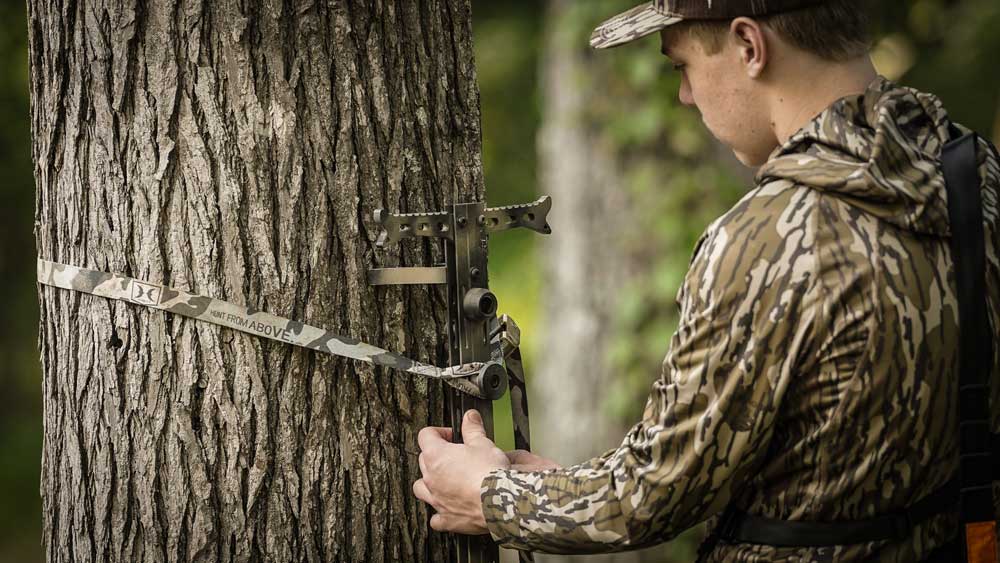 checking tree stand straps