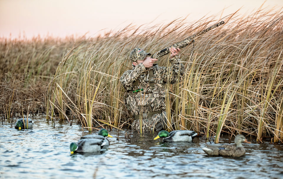 Hunting Wedding band waterfowl