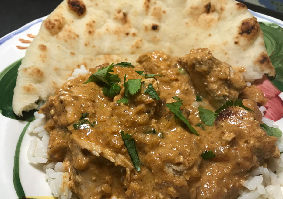 Indian Butter Wild Turkey Recipe