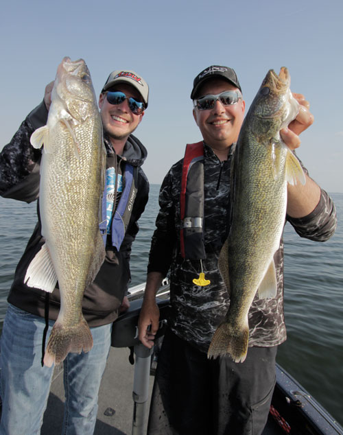 Johnnie Candle walleye fishing