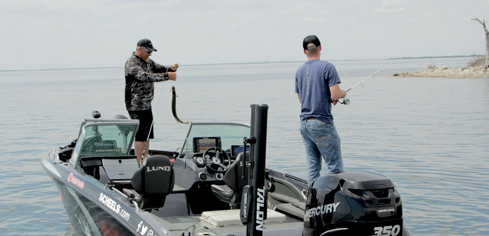 Johnnie Candle walleye fishing