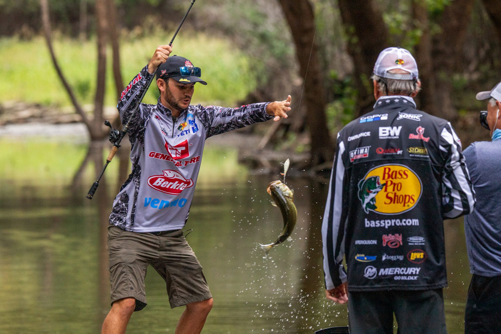 Jordan Lee's Bass Fishing Equipment at MLF Kissimmee