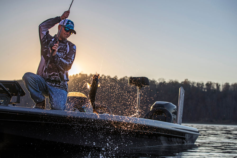 Jordan Lee bass fishing