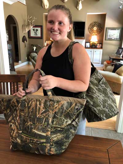 June Tailor DIY camo totes Walmart