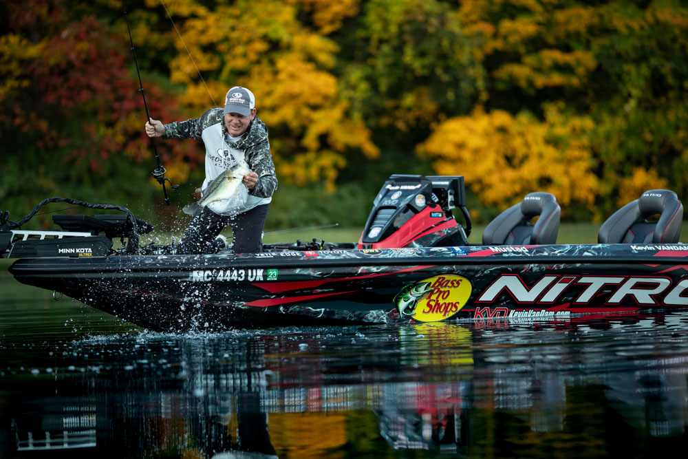 Kevin VanDam fishing