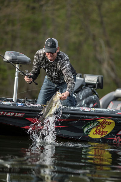 Kevin VanDam fishing