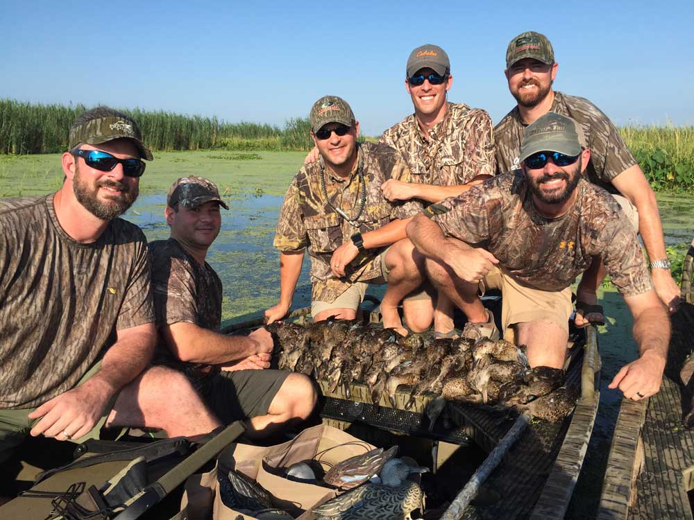 Louisiana duck hunters