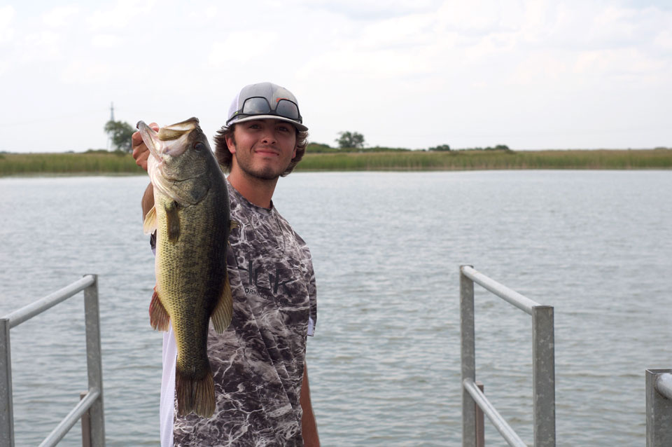 Tristen Turley late summer bass