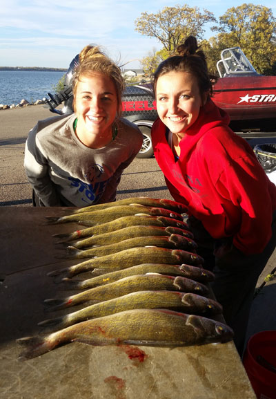 late winter walleye