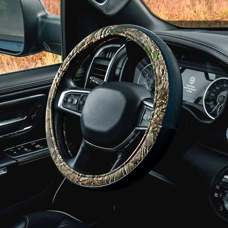 Mossy Oak Break Up Country Seat Covers and Steering Wheel Covers from Leadpro Available Now Mossy Oak