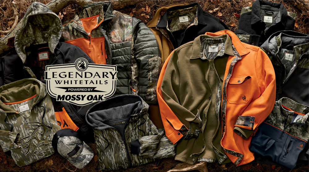 Legendary Whitetails Powered By Mossy Oak Lifestyle Collection Now  Available