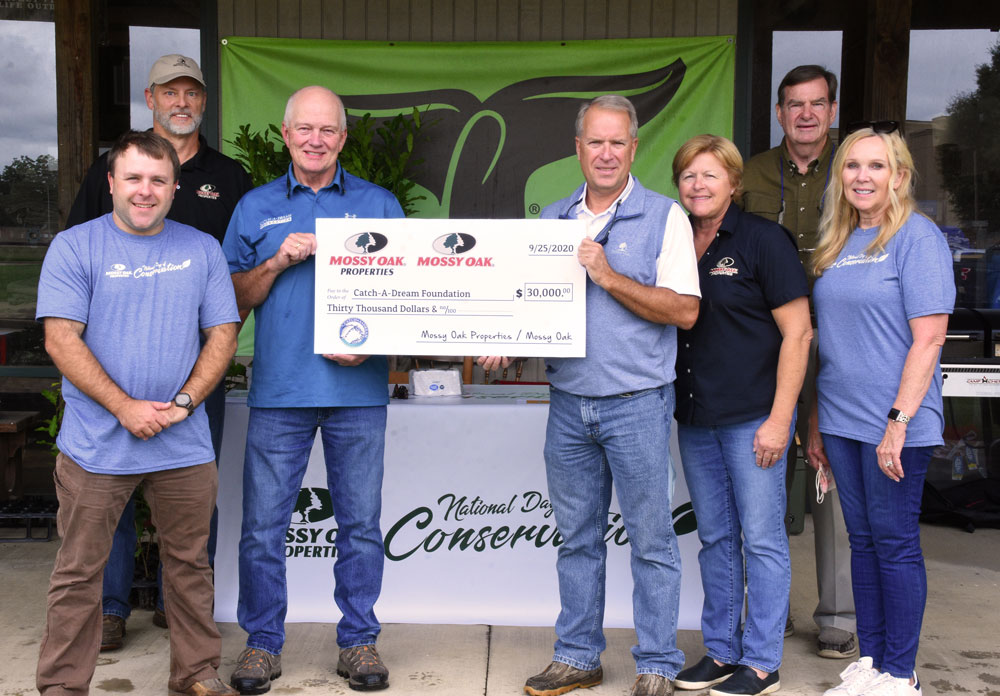 Mossy Oak Properties Catch-A-Dream donation