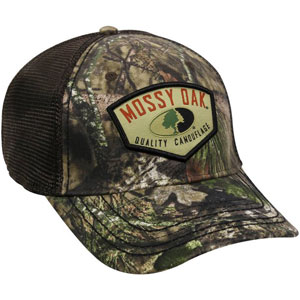 Mossy Oak camo trucker cap