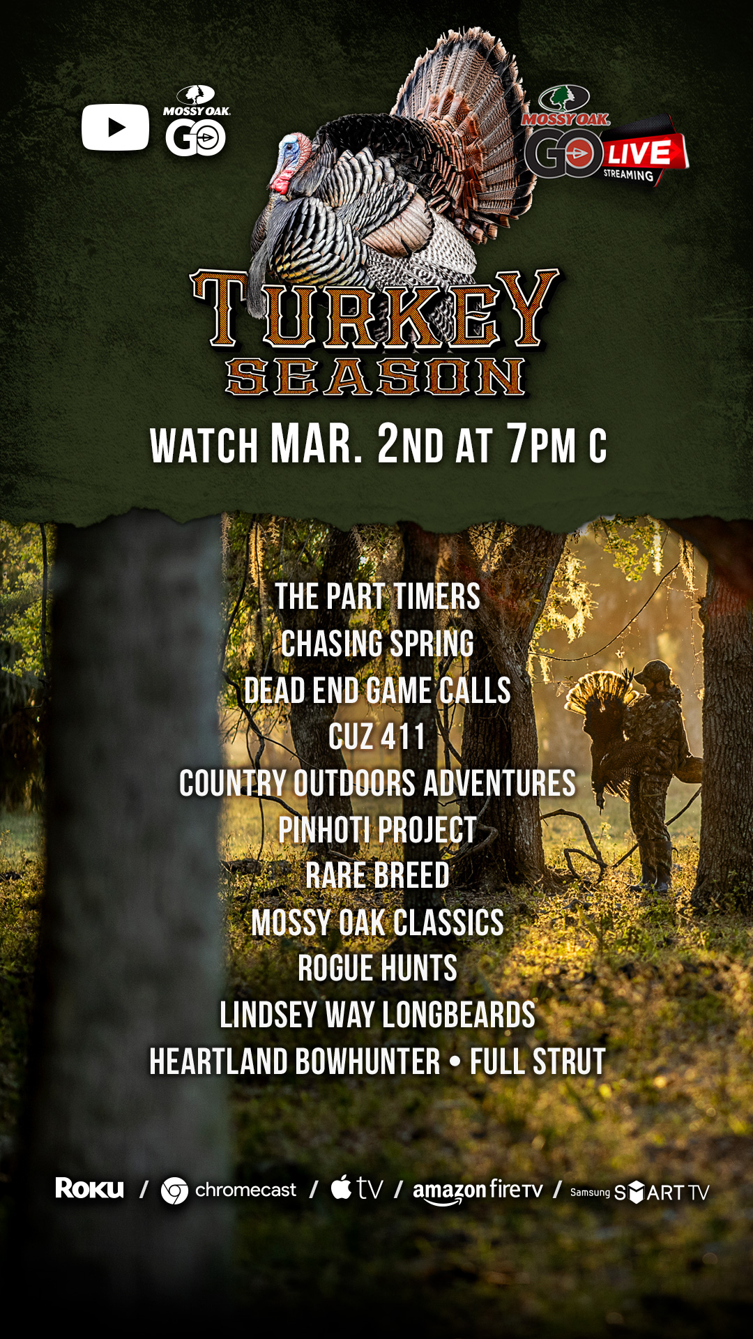 Mossy Oak Turkey Season LIVE March 2