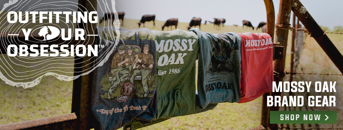 ad for mossy oak gear