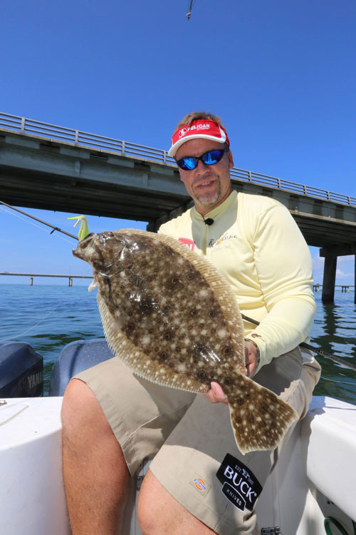 Mark Davis flat fishing