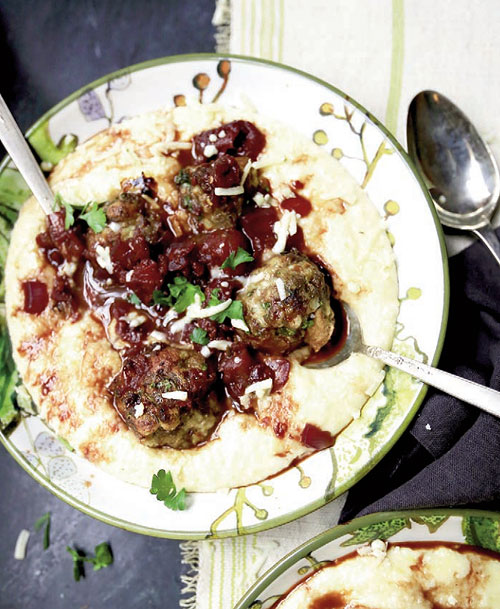 Meatballs over Polenta Recipe